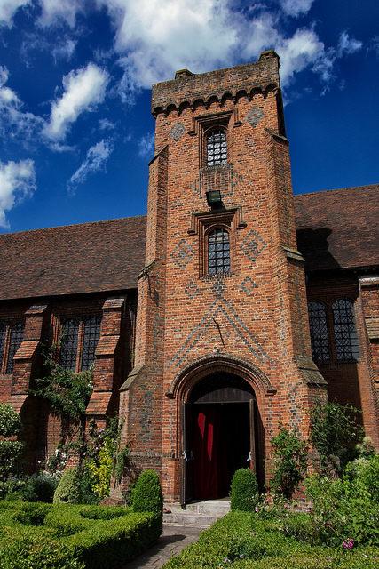 Example of Jacobean era Hatfield house near London