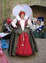 elizabethan era rich women's costume
